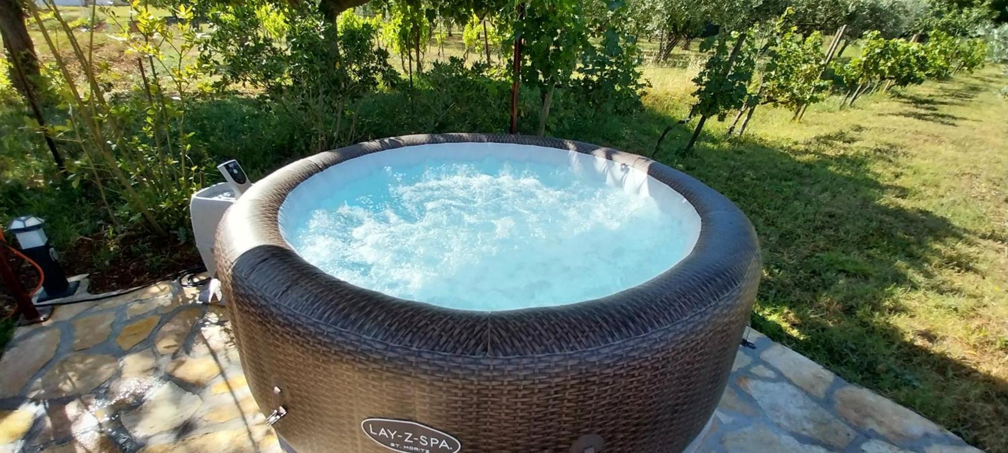 Vila Dubravka - Schoen Und Komfortabel Inmitten Von Olivenbaeumen Und Weinbergen Mit Whirlpool Valtura Ngoại thất bức ảnh